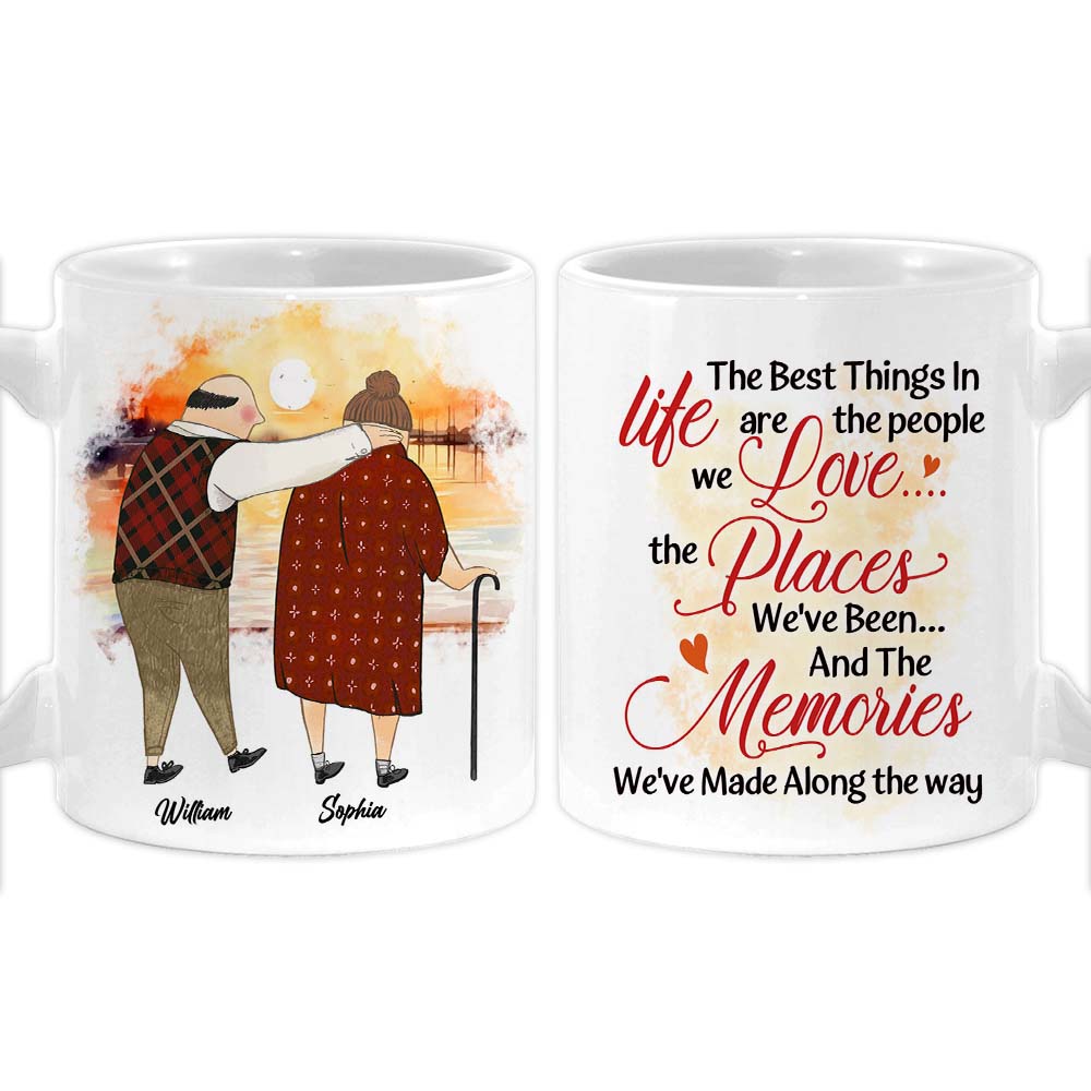 Personalized Gift For Couples The Memories�We've Made Along The Way Mug Personalized Gift For Couples The Memories�We've Made Along The Way Mug