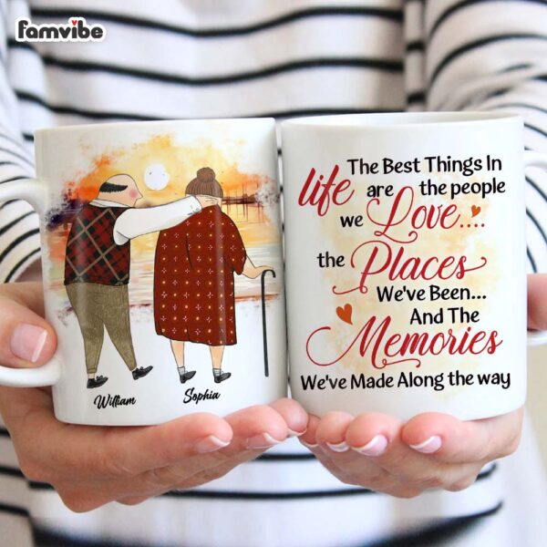 Personalized Gift For Couples The Memories�We’ve Made Along The Way Mug