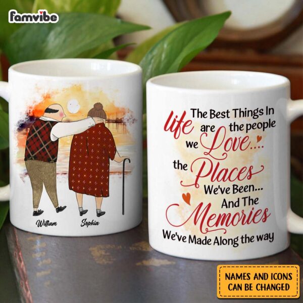 Personalized Gift For Couples The Memories�We’ve Made Along The Way Mug