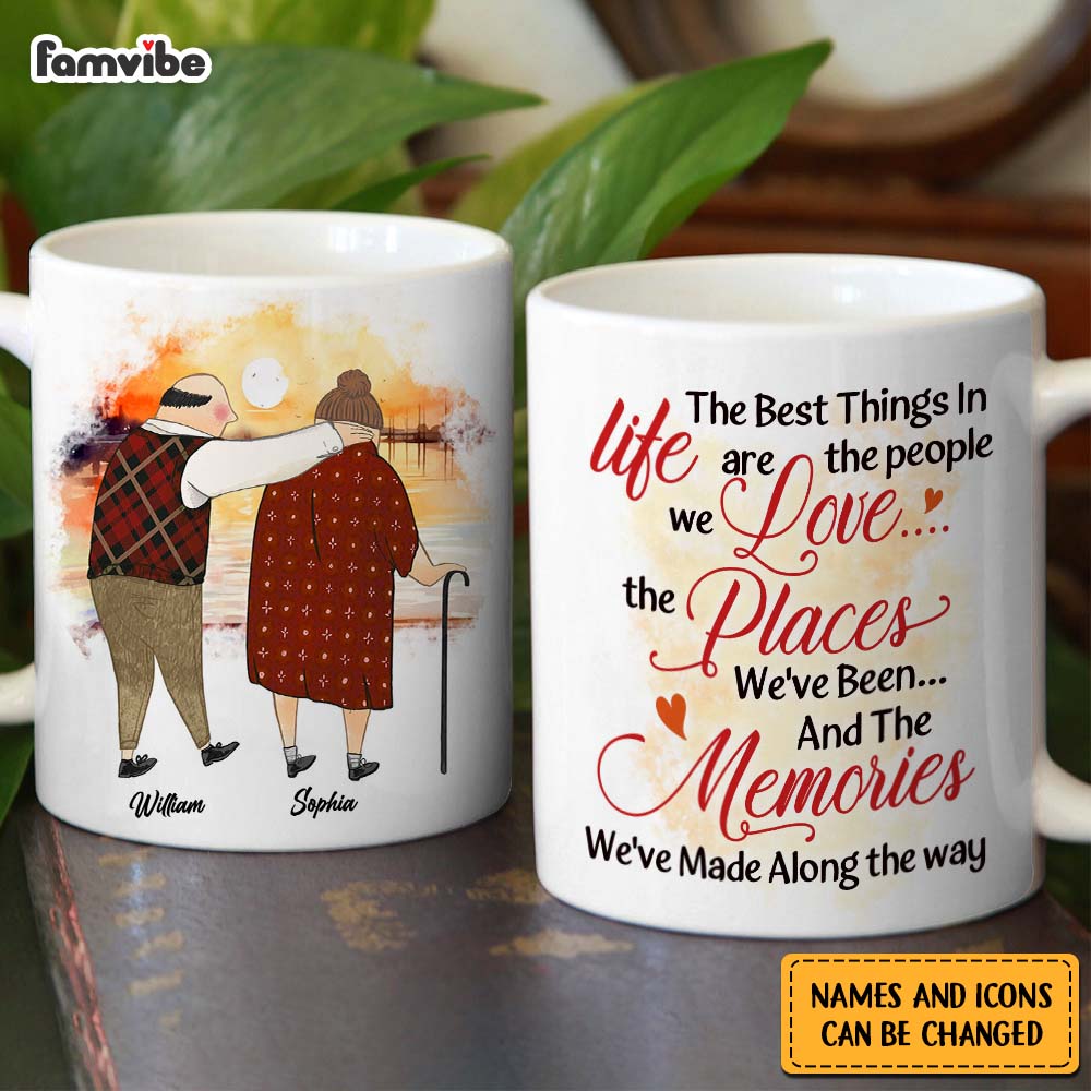 Personalized Gift For Couples The Memories�We've Made Along The Way Mug Personalized Gift For Couples The Memories�We've Made Along The Way Mug