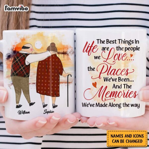 Personalized Gift For Couples The Memories�We’ve Made Along The Way Mug