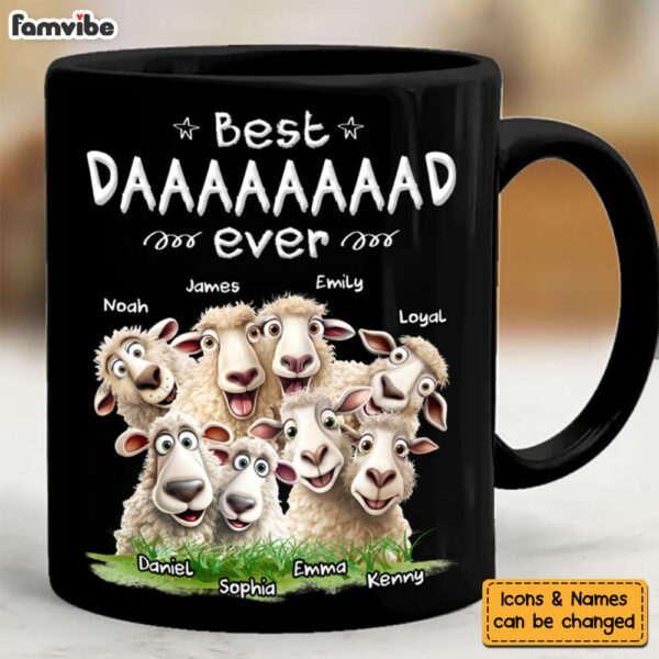Personalized Gift For Dad Best Daaaaaad Ever Mug