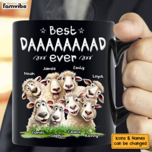 Personalized Gift For Dad Best Daaaaaad Ever Mug 4