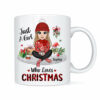 Personalized Gift For Daughter Who Loves Christmas Mug