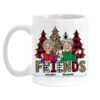 Personalized Gift For Friends Buffalo Plaid Mug