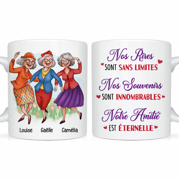 Personalized Gift For Friends French Mug