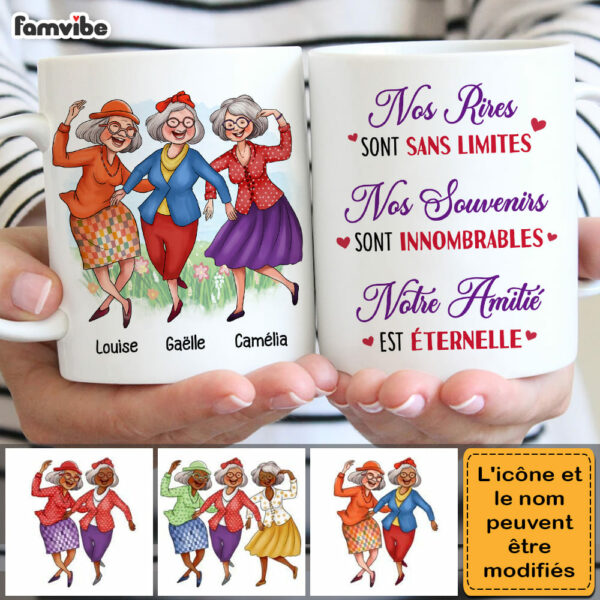 Personalized Gift For Friends French Mug