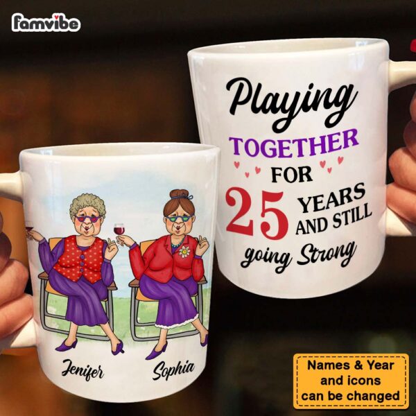 Personalized Gift For Friends Playing Together For Many Years Mug