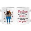 Personalized Gift For Friends Sister French Mug