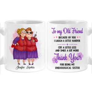 Personalized Gift For Friends Sister Mug