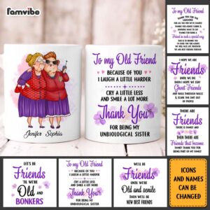 Personalized Gift For Friends Sister Mug