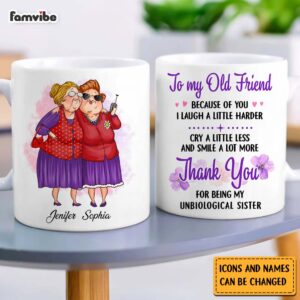 Personalized Gift For Friends Sister Mug 4