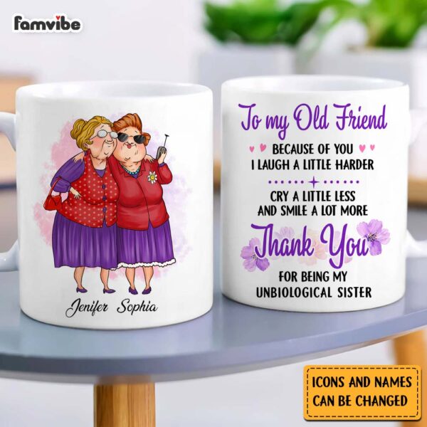 Personalized Gift For Friends Sister Mug