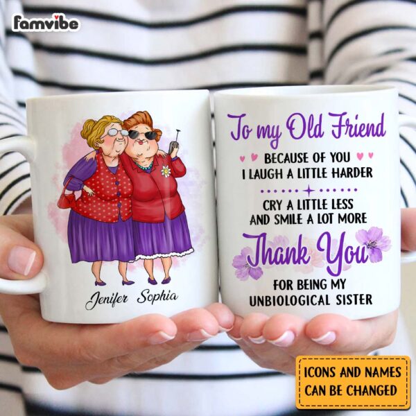 Personalized Gift For Friends Sister Mug