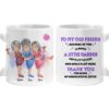Personalized Gift For Friends Unbiological Sister Mug