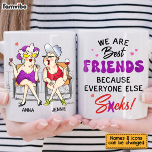 Personalized Gift For Friends We Are Friends Mug