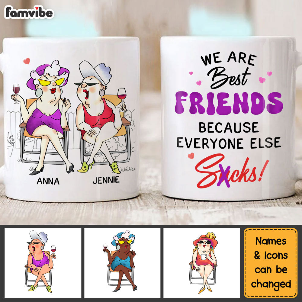 Personalized Gift For Friends We Are Friends Mug Personalized Gift For Friends We Are Friends Mug