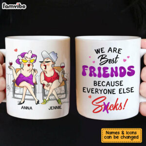 Personalized Gift For Friends We Are Friends Mug 4