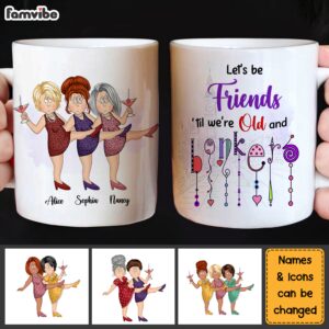 Personalized Gift For Friends Were Bonkers Mug 3