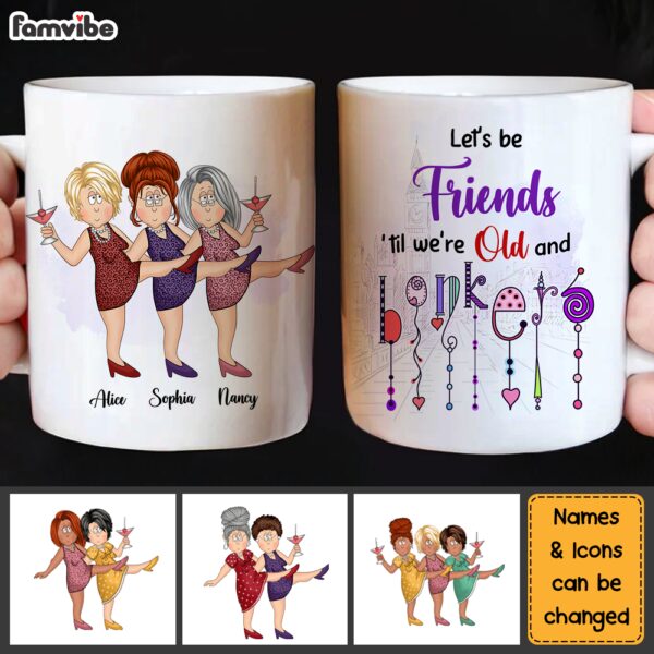 Personalized Gift For Friends We’re Bonkers Mug