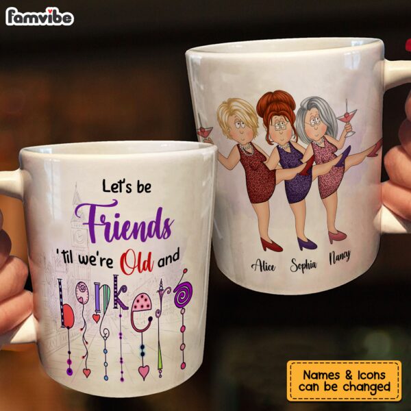 Personalized Gift For Friends We’re Bonkers Mug