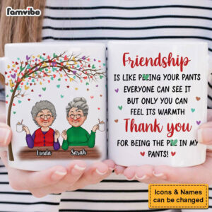 Personalized Gift For Friends You Can Feel Its Warmth Mug