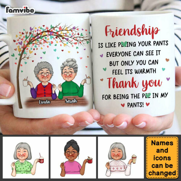Personalized Gift For Friends You Can Feel Its Warmth Mug
