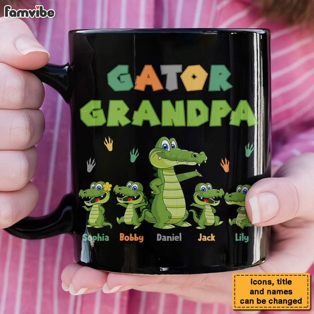 Personalized Gift For Gator Grandpa Dad Mug Personalized Gift For Gator Grandpa Dad Mug
