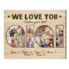 Personalized Gift For Gigi From Grandkids, Gigi Photo Collage Canvas, Mother’s Day Gift For Grandma – Best Personalized Gifts For Everyone