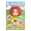 Personalized Gift For Granddaughter ‘I Am Kind’ Flower Canvas