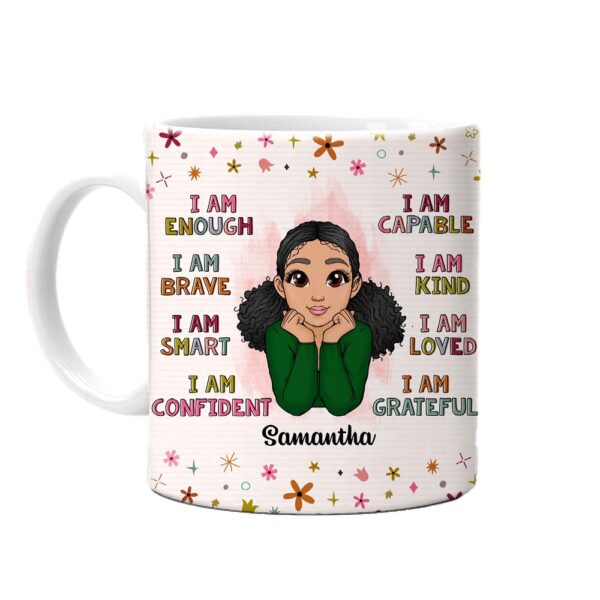 Personalized Gift For Granddaughter I Am Kind Mug