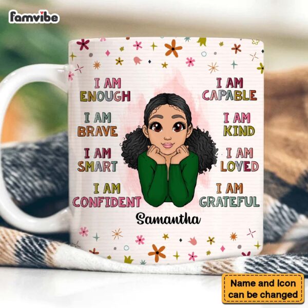 Personalized Gift For Granddaughter I Am Kind Mug