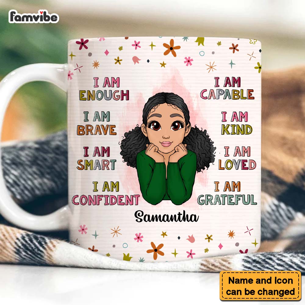 Personalized Gift For Granddaughter I Am Kind Mug Personalized Gift For Granddaughter I Am Kind Mug