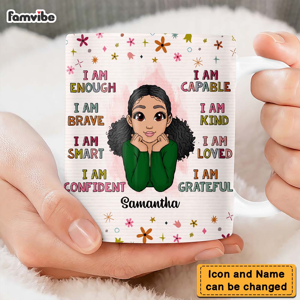 Personalized Gift For Granddaughter I Am Kind Mug Personalized Gift For Granddaughter I Am Kind Mug
