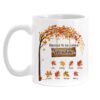 Personalized Gift For Grandma Blessed To Be Called Autumn Mug