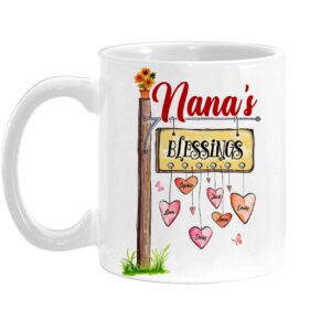 Personalized Gift For Grandma Blessings Mug