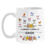 Personalized Gift For Grandma Butterfly Happiness Is Being A Grandma Mug
