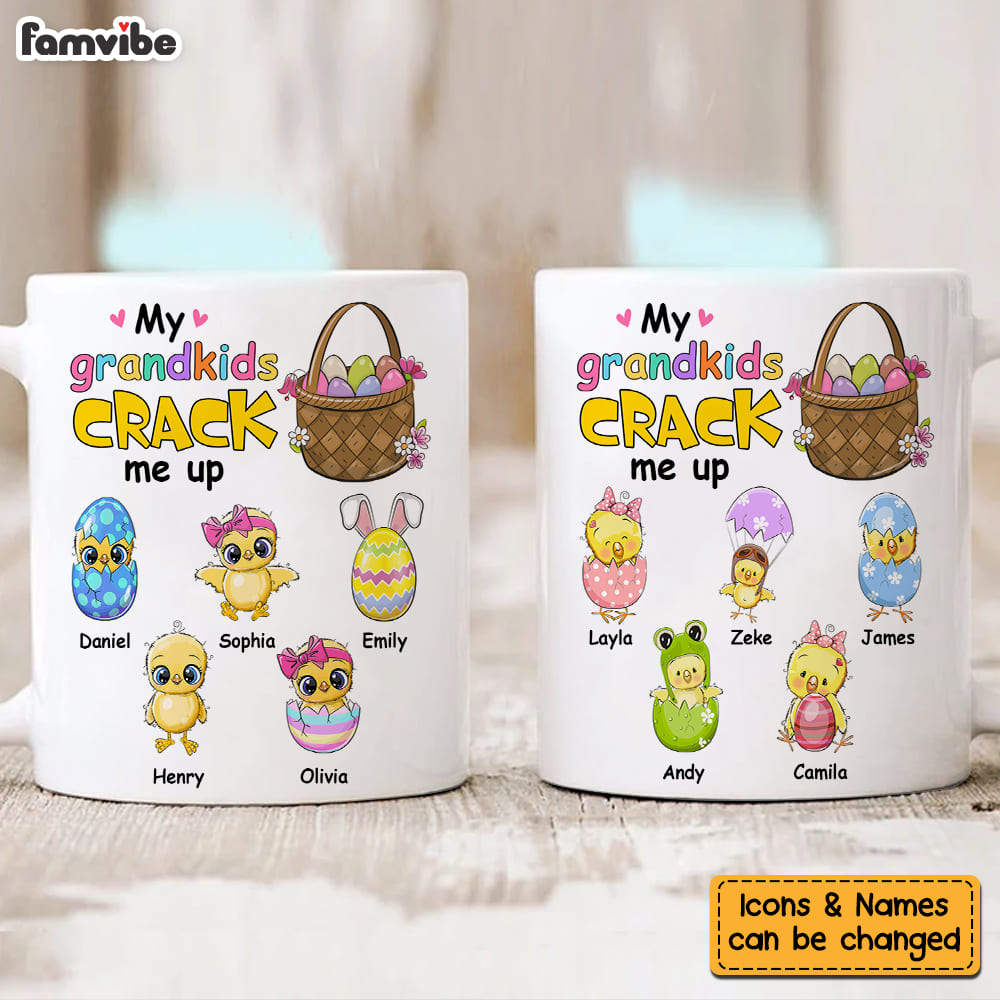 Personalized Gift For Grandma Easter Mug Personalized Gift For Grandma Easter Mug