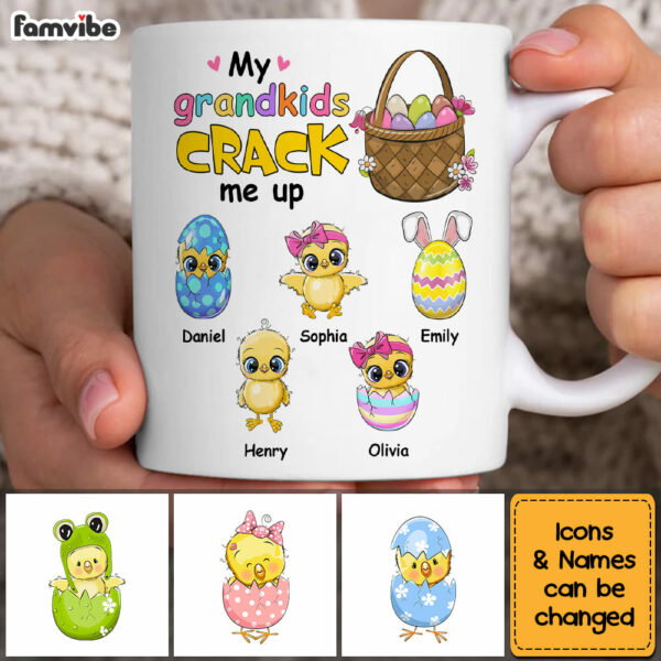 Personalized Gift For Grandma Easter Mug