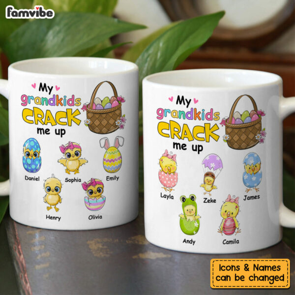 Personalized Gift For Grandma Easter Mug