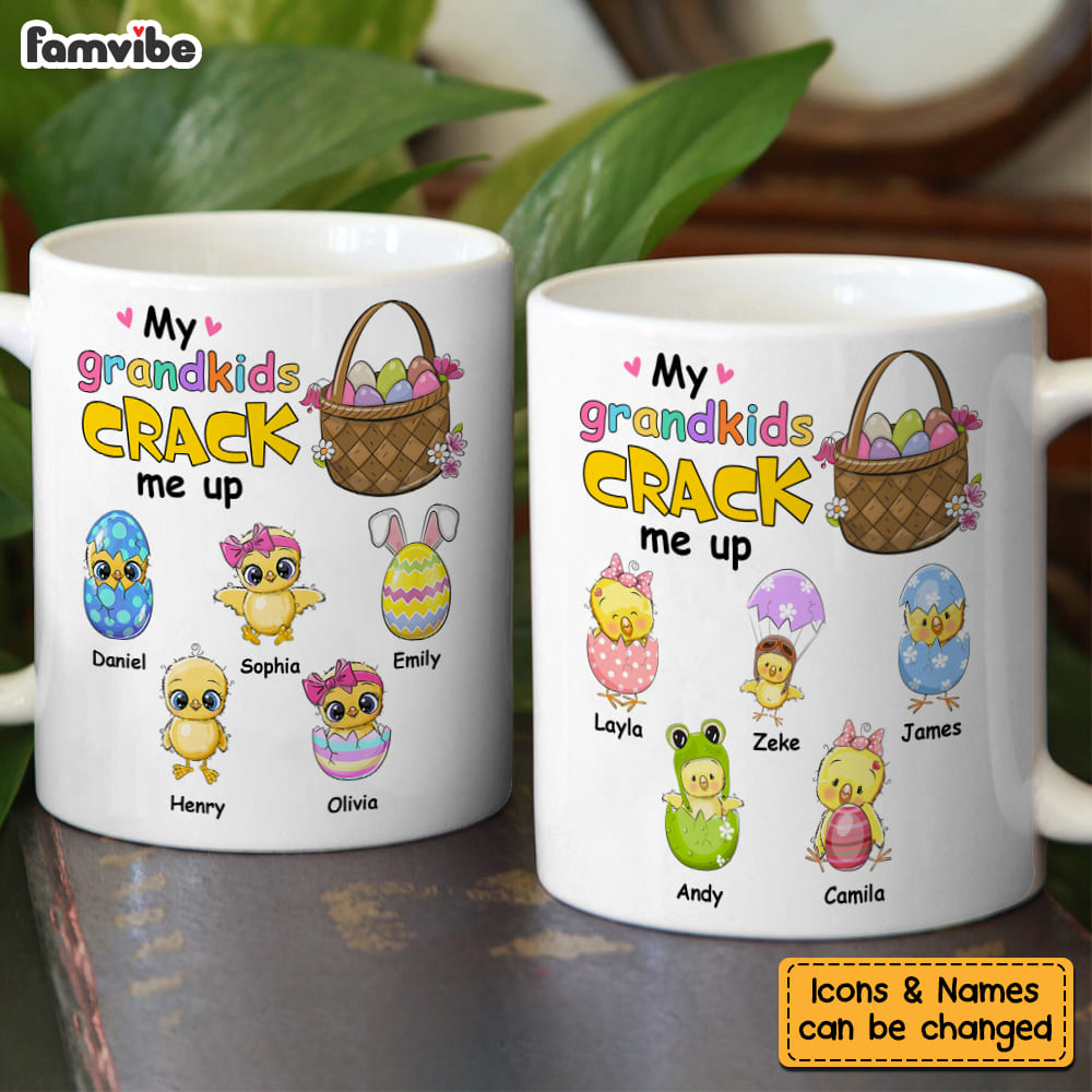 Personalized Gift For Grandma Easter Mug Personalized Gift For Grandma Easter Mug