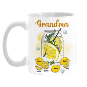 Personalized Gift For Grandma Grandma’s Lemonade Mug