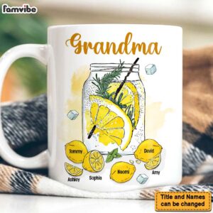 Personalized Gift For Grandma Grandma’s Lemonade Mug
