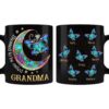 Personalized Gift For Grandma Moon Butterfly Mug