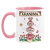 Personalized Gift For Grandma Nana Heart Pot Mug