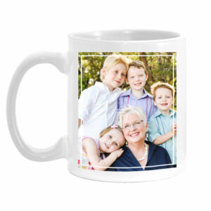 Personalized Gift For Grandma Upload Photo Gallery Mug
