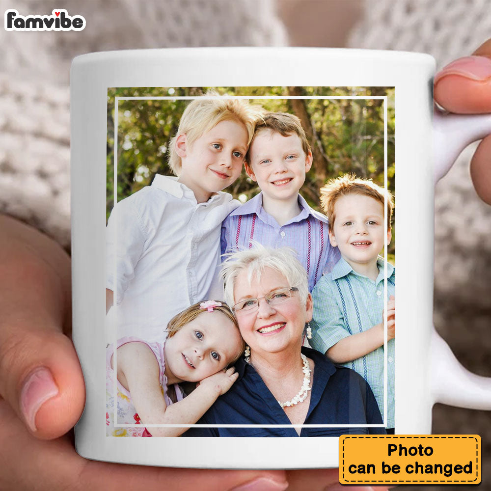 Personalized Gift For Grandma Upload Photo Gallery Mug Personalized Gift For Grandma Upload Photo Gallery Mug