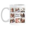 Personalized Gift For Grandma Upload Photo Grid Gallery And Custom Text Mug