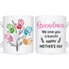 Personalized Gift For Grandma We Love You Bunch Mug