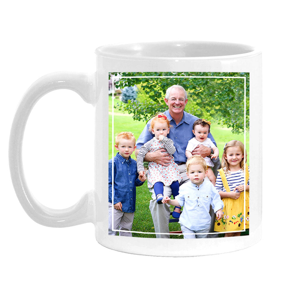Personalized Gift For Grandpa Upload Photo Gallery Mug Personalized Gift For Grandpa Upload Photo Gallery Mug